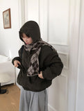 Gishu Argyle Knit Muffler
