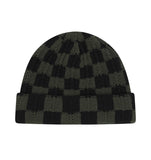 CHECKERBOARD BEANIE