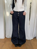 Monda Non-Fade Raw Denim Bootcut Pants
