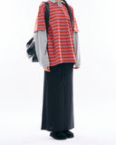 Camille banding long skirt