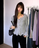 Levin Frill Lace Cardigan