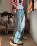 Bard Brush Washed Denim Pants