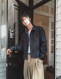 Creep Vintage Leather Trucker Jacket