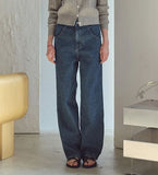 Corduroy Wide Denim Pants