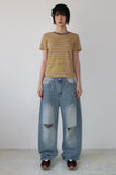 POMPY STRIPE HALF T