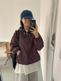Moadi String Hood Wind Jumper