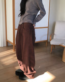 Polman Double Brushed Wide Cotton Pants