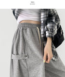 Folding Cut Snap Knee Length Bermuda Shorts