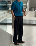 Bern pintuck wide slacks