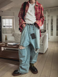 Hippo Damage Wide Baggy Denim