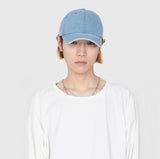 Basic denim ball cap