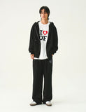 LUCKY-RABBIT Training Pin Tuck Wide Pants