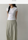 Modal Cap Sleeve Short Sleeve T-shirt
