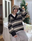 Senne two-tone fur hairband