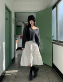 Hush Frill Tiered Long Skirt