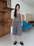 Beart Side Line Sporty Hip Banding Tank Top Tube Top