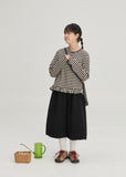 [BAONHAUS] Kenny Stripe Frill Long Sleeve Tee