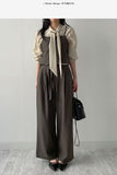 [Setup Available] Marlen Strap Wide Slacks
