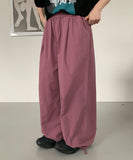 Conio Cotton Banding Balloon Wide Pants