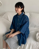 [unisex] Neico Denim Over Short Sleeve Shirt