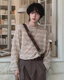 Bijin cube linen knit