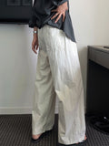 Summer Wide Baslock Banding Pants