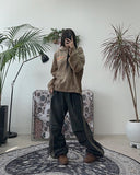 Menver Track Banding Denim Pants