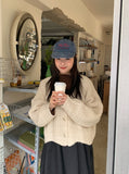 Chirons Crop Knit Cardigan