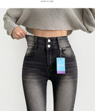 4-Season Washing Span Bootcut Denim Pants