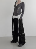 (Unisex) For the Multi-Pocket Cotton Cargo Pants