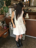 Miha Sleeveless Balloon Midi One Piece