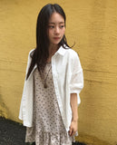 Satchi Short Sleeve Puff Sleeve Blouse