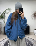 Tail multi-zipper windbreaker