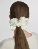 Plump Twist Satin Scrunchie