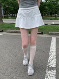 Nose Pocket Training Flare Mini Skirt