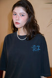 Marine Blue Pigment Short Sleeve Tee