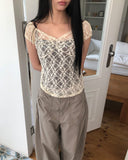 Hizzle Lace Sleeveless Blouse