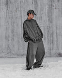 Lace Trimming Track Pants