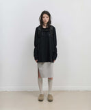 Mesh Band Puff Sleeve