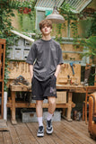 Snake Flower Pigment Short Sleeve T-shirt