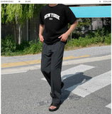 Inder Pintuck Wide Slacks