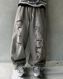 Salvage Balloon Damage Denim Pants
