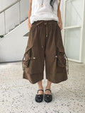 [unisex] Nahori Snap String Bermuda Banding Pants