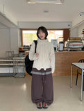 Hetenin Two-Way String Shirring Hood Wind Jumper