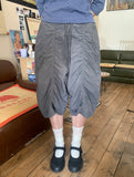 Billy Wrinkle Three Quarter Nylon Bermuda Pants