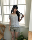 Koronin Halter Short Sleeve T-shirt