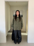 Podan Raw Denim Balloon Wide Pants