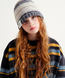 Biscuit Bokashi Knit Bucket Hat