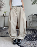 Jedi Curved Pintuck Nylon Pants