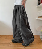 Bidang Track Nylon Banding Wide Pants